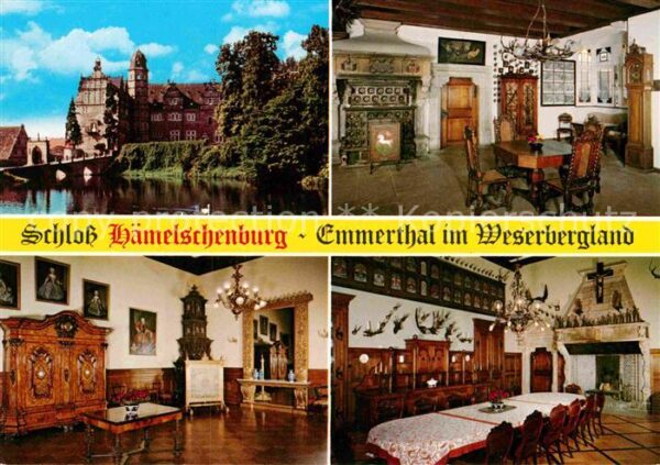 Emmerthal Niedersachsen Schloss Hämelschenburg im Weserbergland