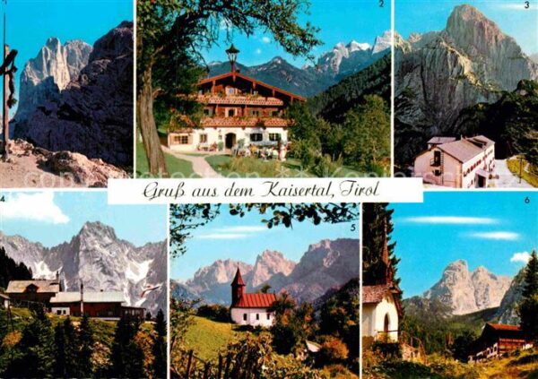 Kaisertal Bergkreuz Stripsenjoch Hotel Berghof Pf