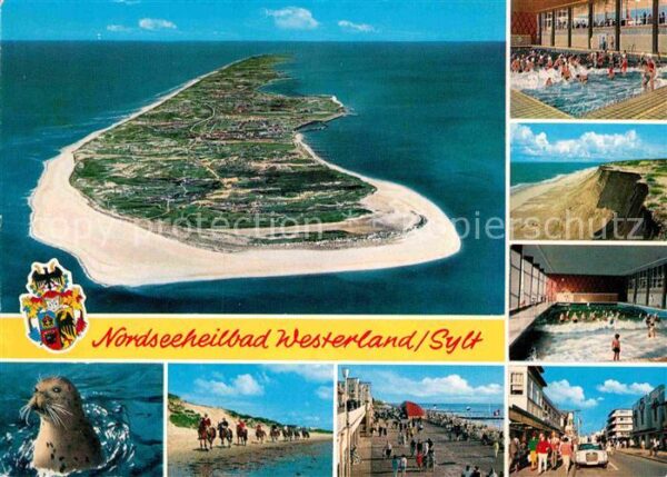 Westerland Sylt Nordseeheilbad Insel Fliegeraufnahme Se