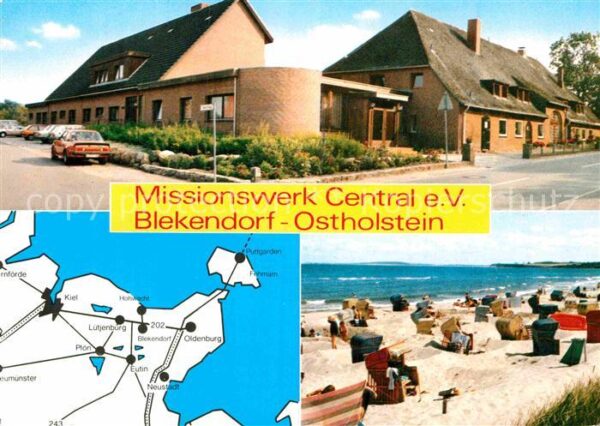 Blekendorf Missionswerk Central eV Strand Landkart