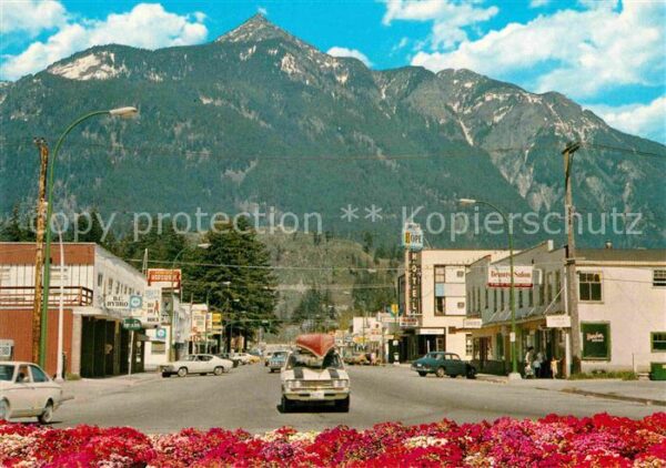 Hope British Columbia Downtown Mountains Fraser Canyon