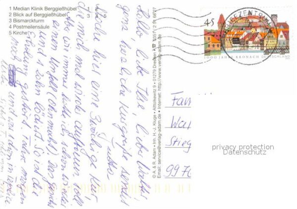 Berggiesshuebel Medianklinik Landschaftspanorama Bismar – Bild 2