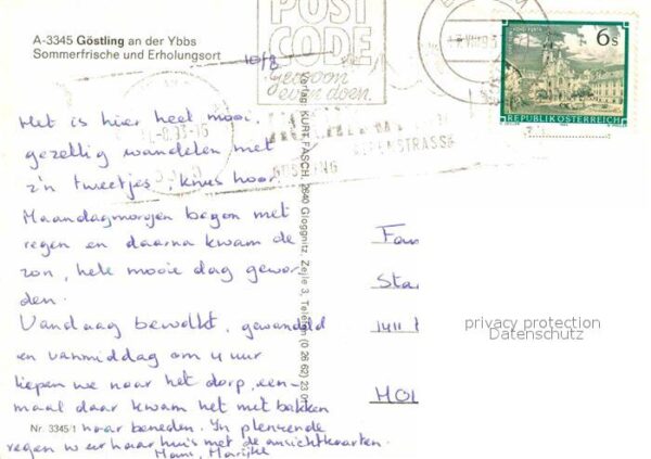 Goestling Ybbs Sommerfrische Teilansichten – Bild 2