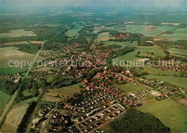 Bienenbuettel Lüneburger Heide Fliegeraufnahme