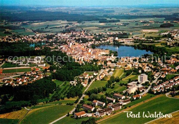 Bad Waldsee Fliegeraufnahme Thorbecke Luftbild