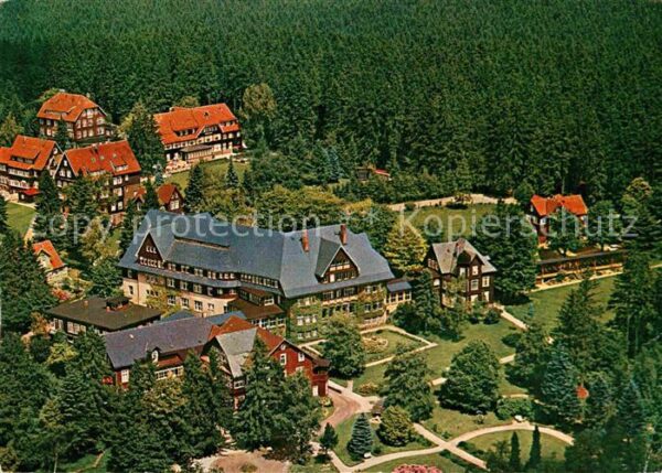 Braunlage Sanatorium Dr Barner Fliegeraufnahme