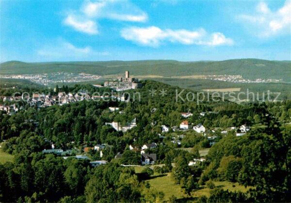 Koenigstein Taunus Fliegeraufnahme