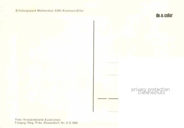Kommern Mechernich Erholungspark Mühlenthal Fliegeraufnahm – Bild 2