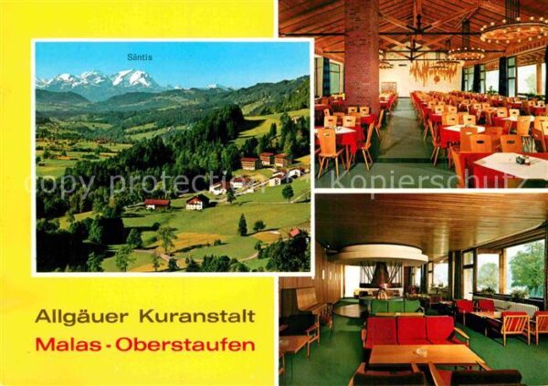 Malas Allgäuer Kuranstalt Panorama Blick zum