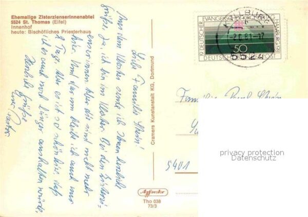 St Thomas Eifel Ehemalige Zisterzienserinnenabtei Innen – Bild 2