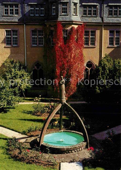 Kloster Himmerod Abtei Innenhof des Klosters Brunnen