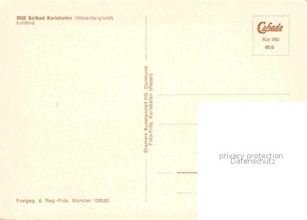 Bad Karlshafen Weserbergland Fliegeraufnahme – Bild 2