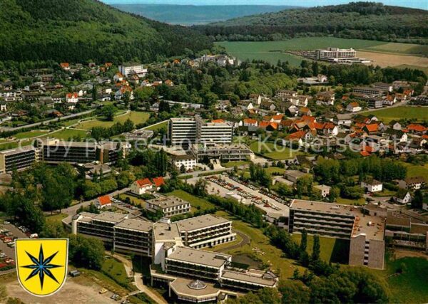 Reinhardshausen Kurkliniken Fliegeraufnahme