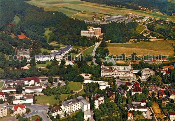 Bad Wildungen Kurviertel Fliegeraufnahme