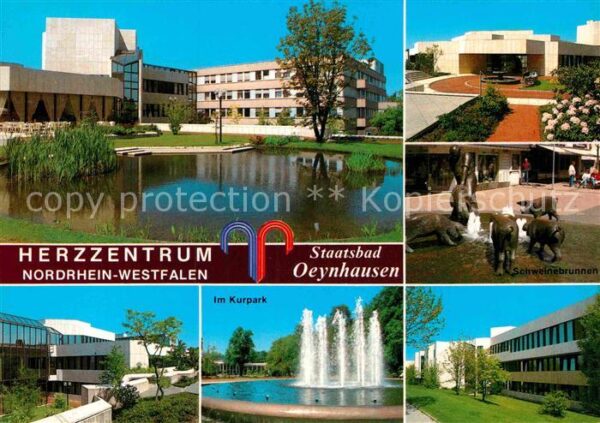 Bad Oeynhausen Herzzentrum NRW Park Kurpark Schweinebr