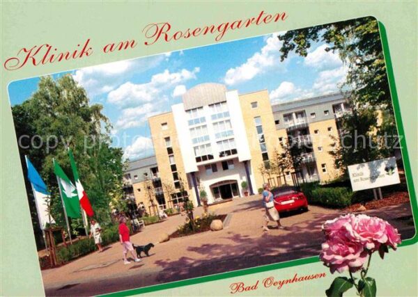 Bad Oeynhausen Klinik am Rosengarten Rosenblüte