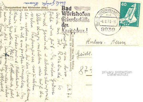 Bad Woerishofen Kneippheilbad Dominikanerinnen Kloster – Bild 2