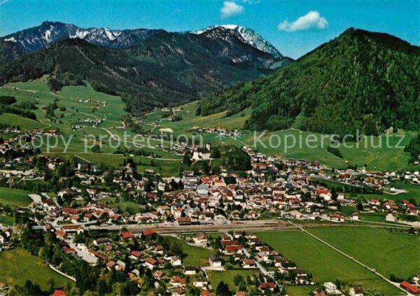 Ruhpolding Blick zum Hochfelln Chiemgauer Alpen Fl