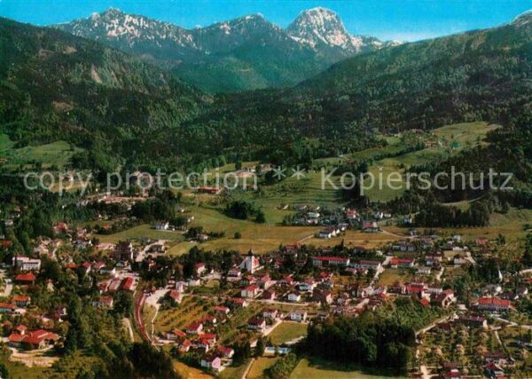 Bad Feilnbach mit Wendelstein Bayerische Alpen Fliege