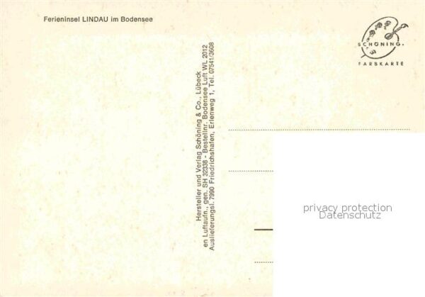 Lindau Bodensee Hafen Fähre Ferieninsel Fliegeraufnahme – Bild 2
