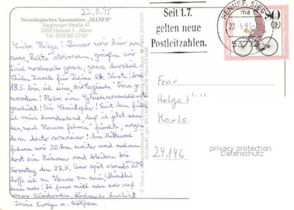 Allner Neurologisches Sanatorium Allner Fliege – Bild 2