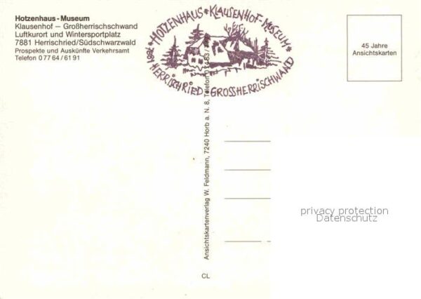 Grossherrischwand Hotzenhaus Klausenhof Museum – Bild 2