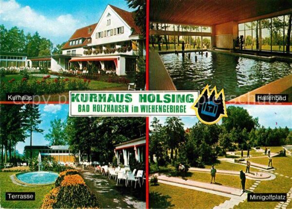 Bad Holzhausen Luebbecke Kurhaus Holsing Wiehengebirge Sanatoriu