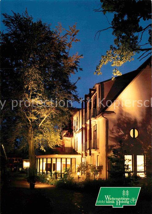 Bad Holzhausen Luebbecke Wiehengebirgsklinik Holsing Nachtaufnah