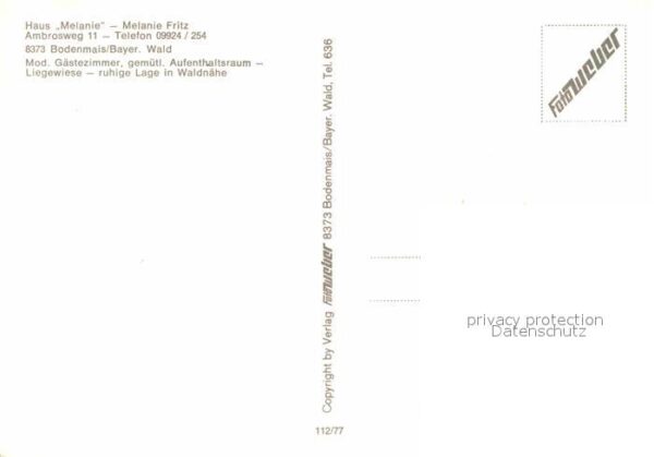 Bodenmais Haus Melanie – Bild 2