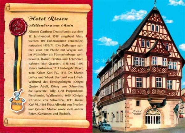 Miltenberg Main Hotel Riesen
