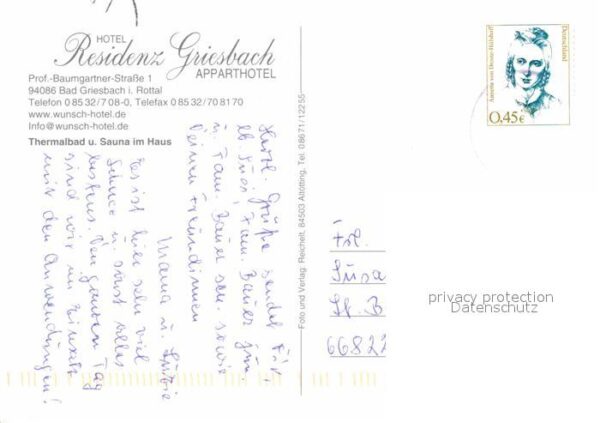 Bad Griesbach Rottal Hotel Residenz Griesbach – Bild 2