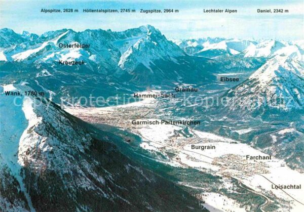 Garmisch-Partenkirchen Grainau Eibsee Hammersbach Burgrain
