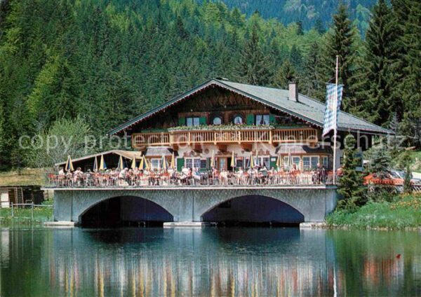 Garmisch-Partenkirchen Pflegersee Berggasthof