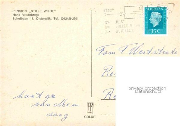 Oisterwijk Pension Stille Wilde – Bild 2