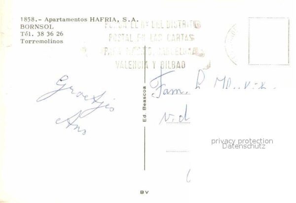 Torremolinos Apartamentos Hafria S. A Bornsol – Bild 2