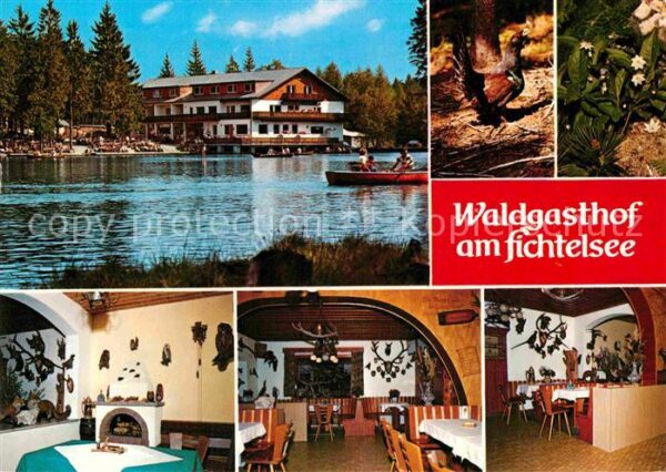Fichtelberg Bayreuth Waldgasthof am Fichtelsee