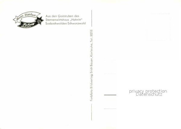 Sasbachwalden Sternwirtshaus Hohritt – Bild 2