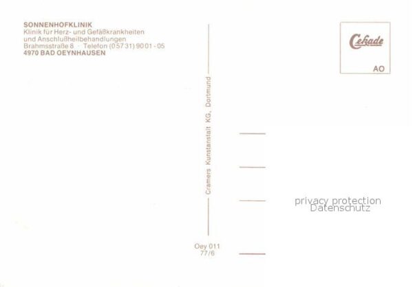 Bad Oeynhausen Sonnenhofklinik – Bild 2