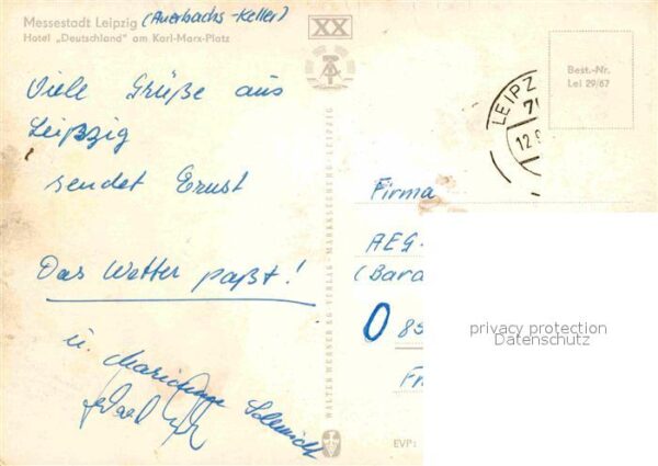 Leipzig Hotel Deutschland Karl-Marx-Platz – Bild 2