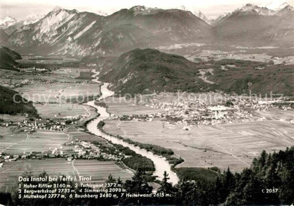 Telfs Tirol Hoher Riffler Tschirgant Bergwerkskopf