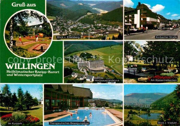 Willingen Sauerland Hochsauerlandklinik Viadukt Korbacher S