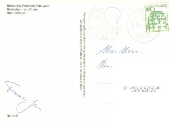 Ruedesheim Rhein Rheinstrasse Hotel Krone – Bild 2
