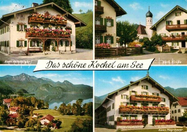 Kochel See Haus Pensberger Katholische Kirche