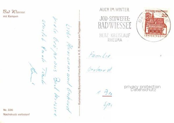 Bad Wiessee Ortspartie mit Kampen – Bild 2