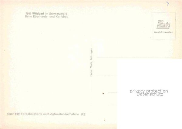 Wildbad Schwarzwald mit Eberhards- und Karlsbad – Bild 2