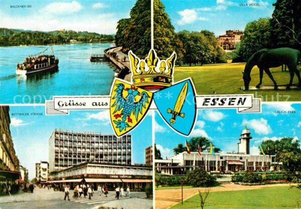 Essen Ruhr Baldeneysee Villa Hügel Gruga-Park Kett