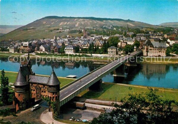 Traben-Trarbach Fliegeraufnahme Moselbrücke