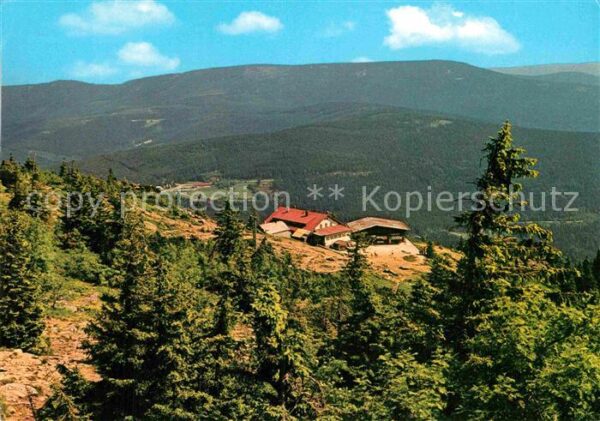 Grosser Arber Fliegeraufnahme Arberschutzhaus