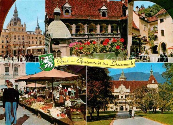 Graz Steiermark Gartenstadt Hauptplatz Landhaushof Kreb