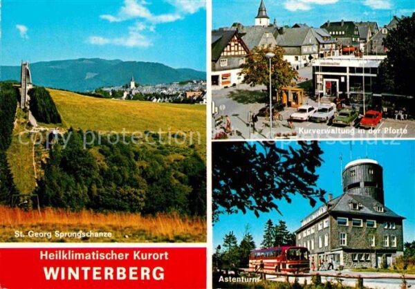 Winterberg Hochsauerland St. Georg Sprungschanze Astenturm